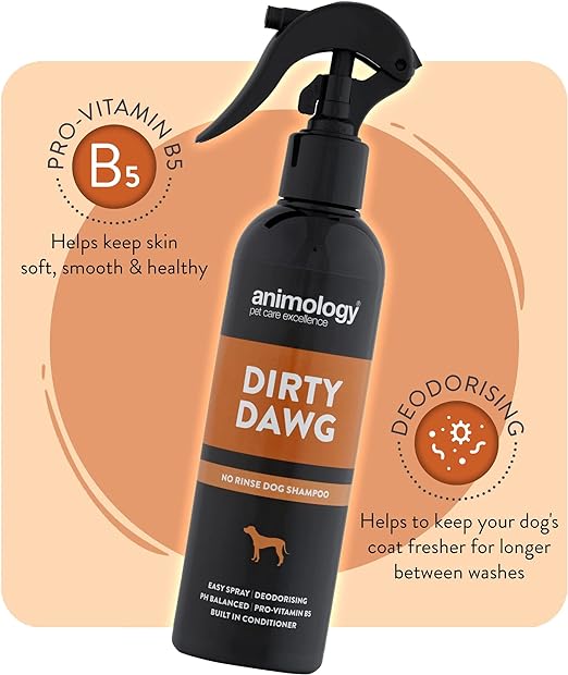 Animology Dirty Dawg No Rinse Dog Shampoo