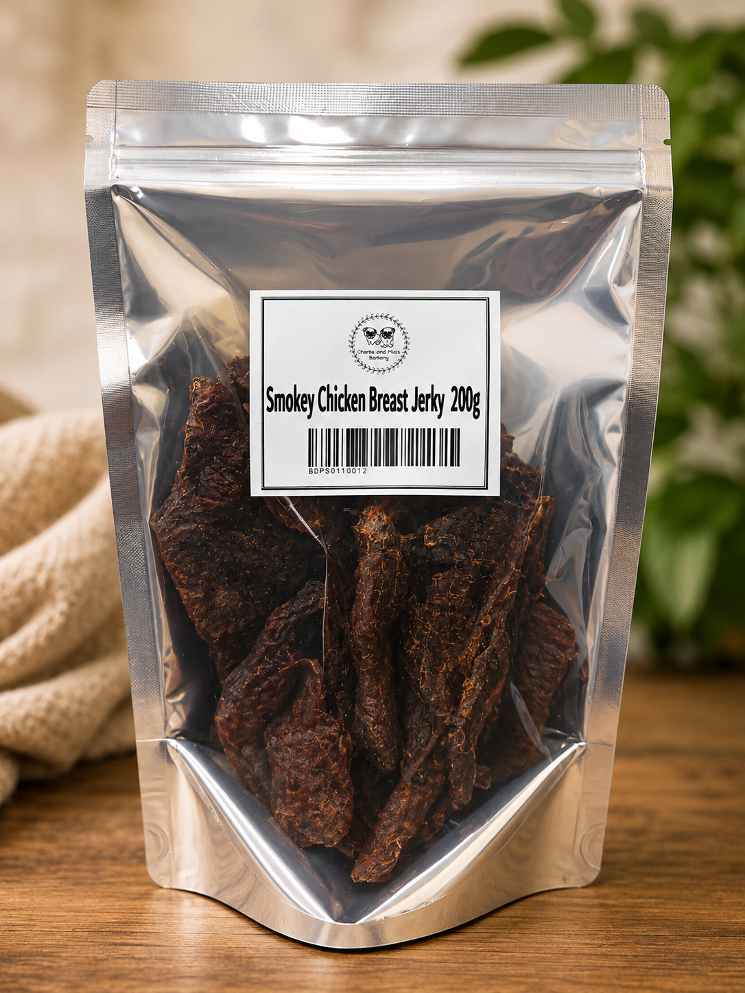Smokey Chicken Breast Jerky 200g