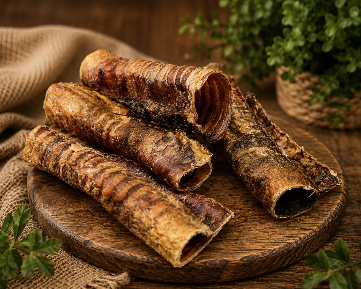 Beef Oesophagus Dog Chews – Natural Long Lasting Treat