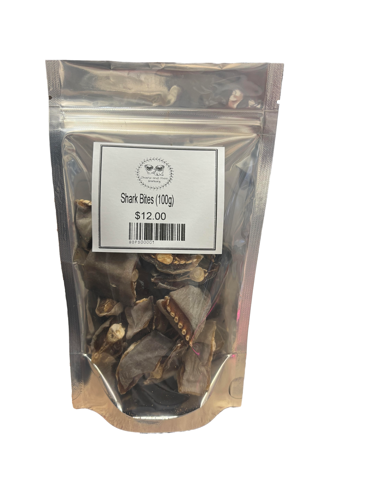 Natural Shark Bites Dog Treats - Australian Made Preservative-Free