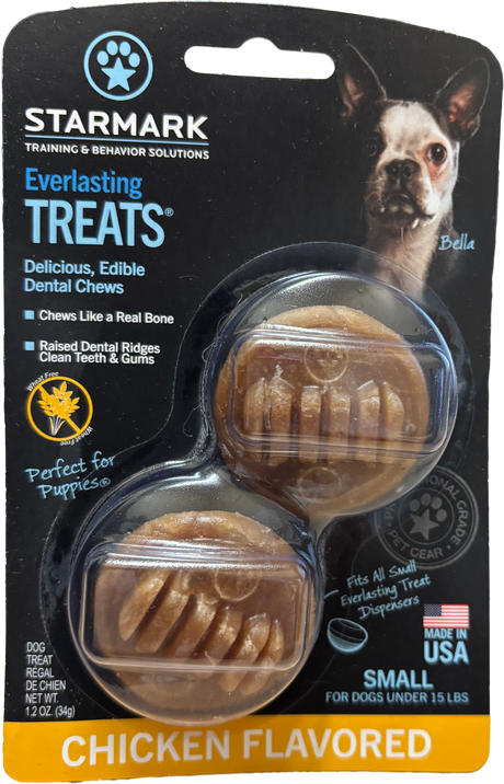 Starmark Everlasting Treat Sprocket Refills - Premium Long-Lasting Dental Chews