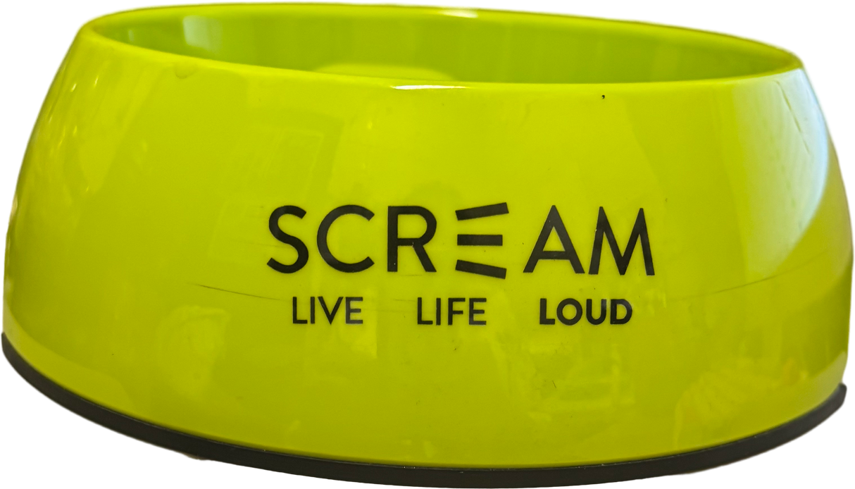 SCREAM 400ml Slow Feeder Bowl - Interactive Feeding Solution