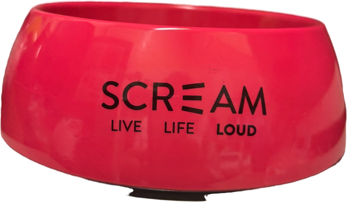 SCREAM 400ml Slow Feeder Bowl - Interactive Feeding Solution