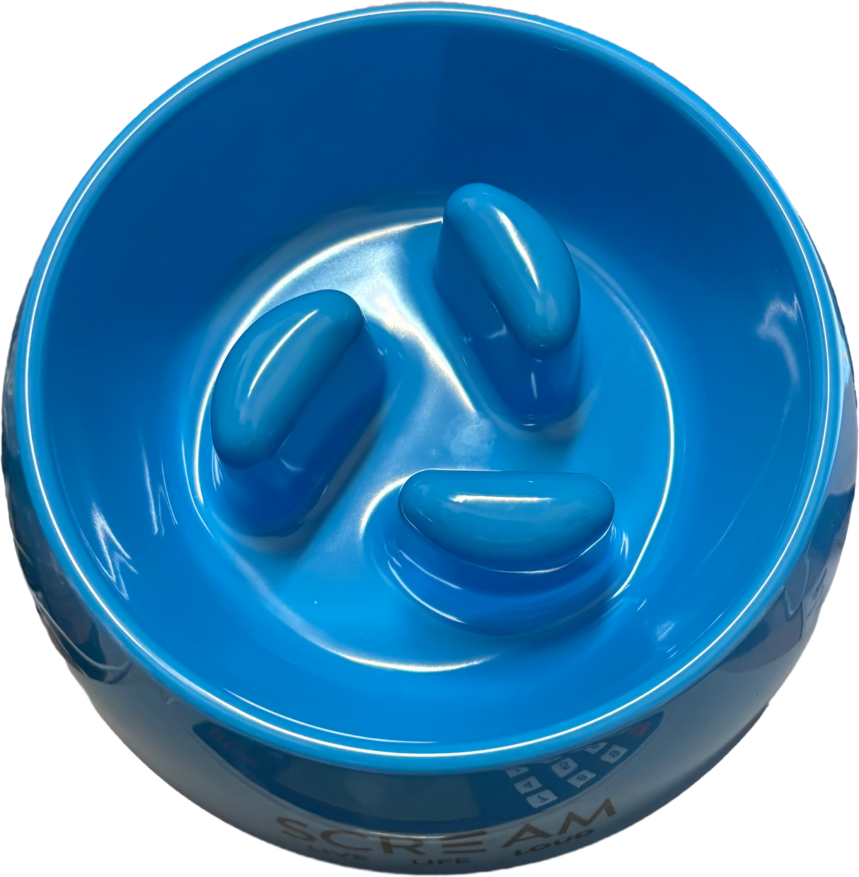 SCREAM 400ml Slow Feeder Bowl - Interactive Feeding Solution