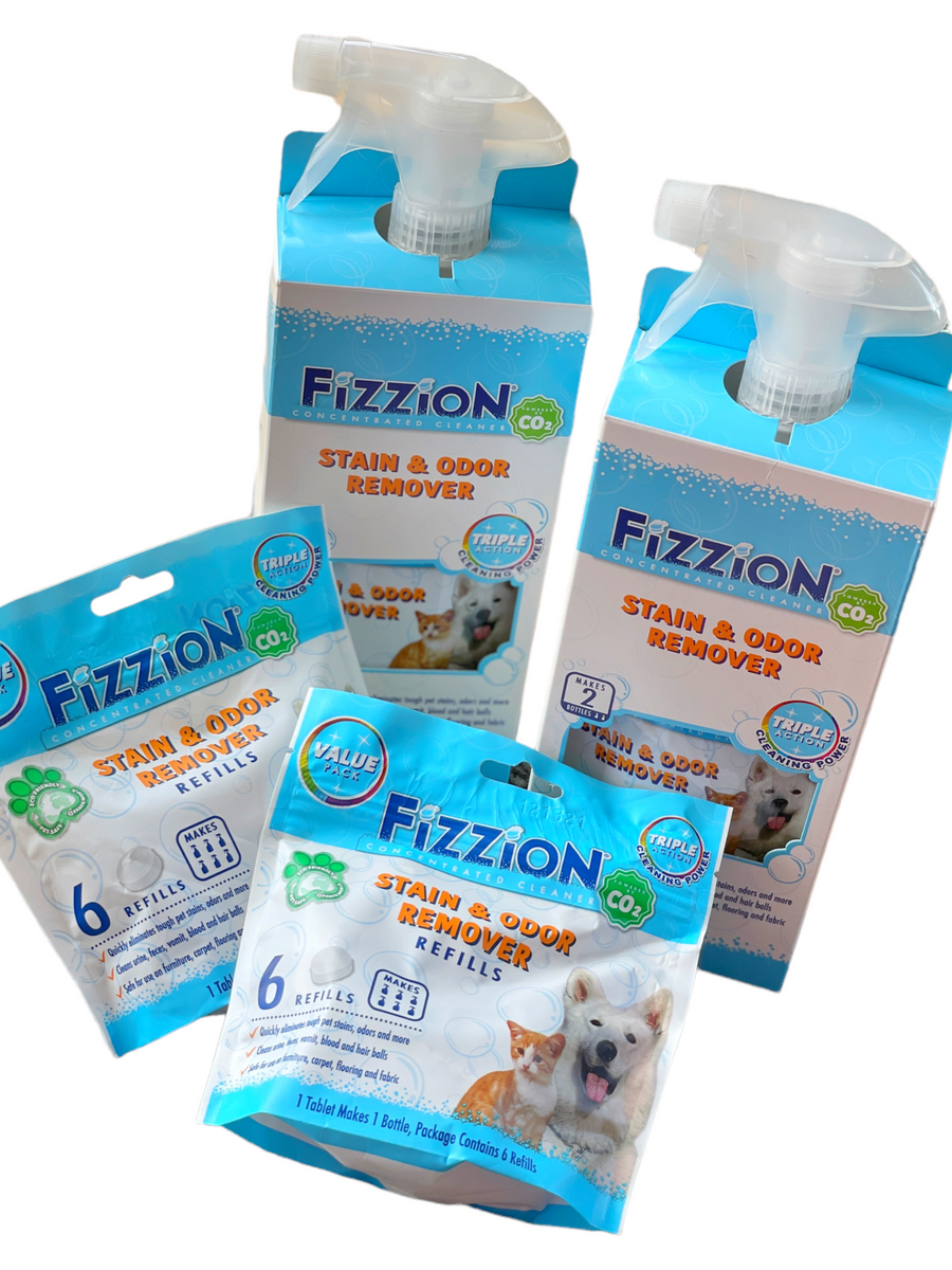 Fizzion Pet Stain and Odor Remover Refill Pack