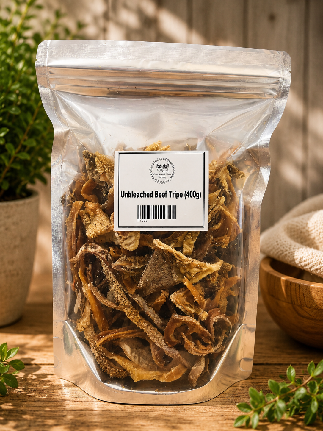 Unbleached Tripe 400g