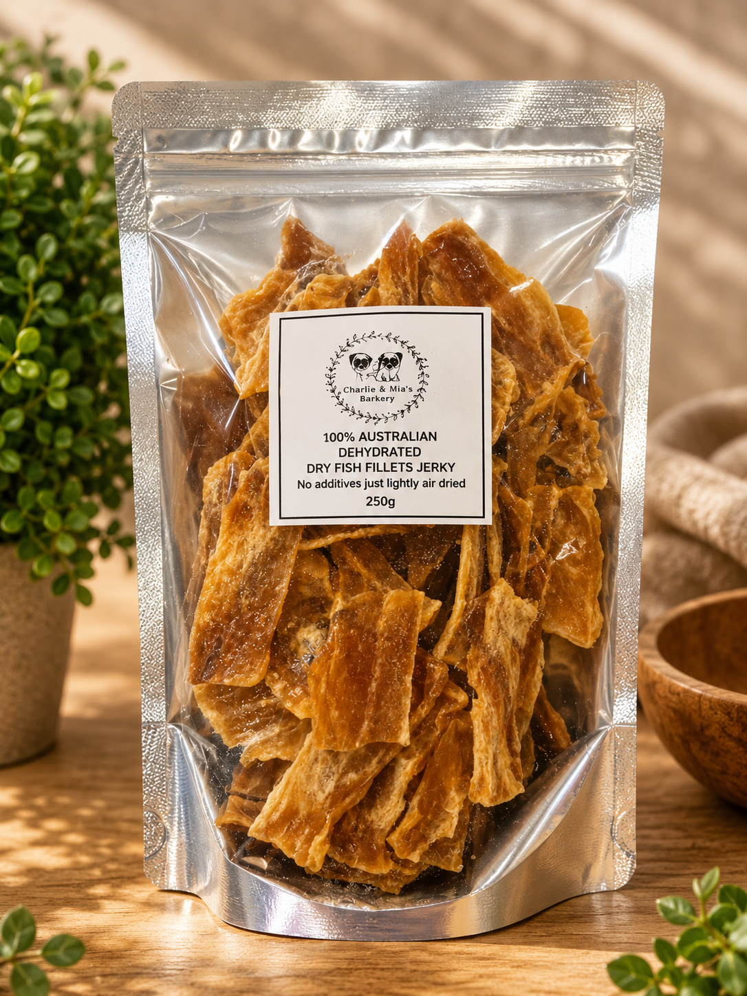 Dehydrated Australian Dory Fish Fillets - Premium Crunchy Dog Treats