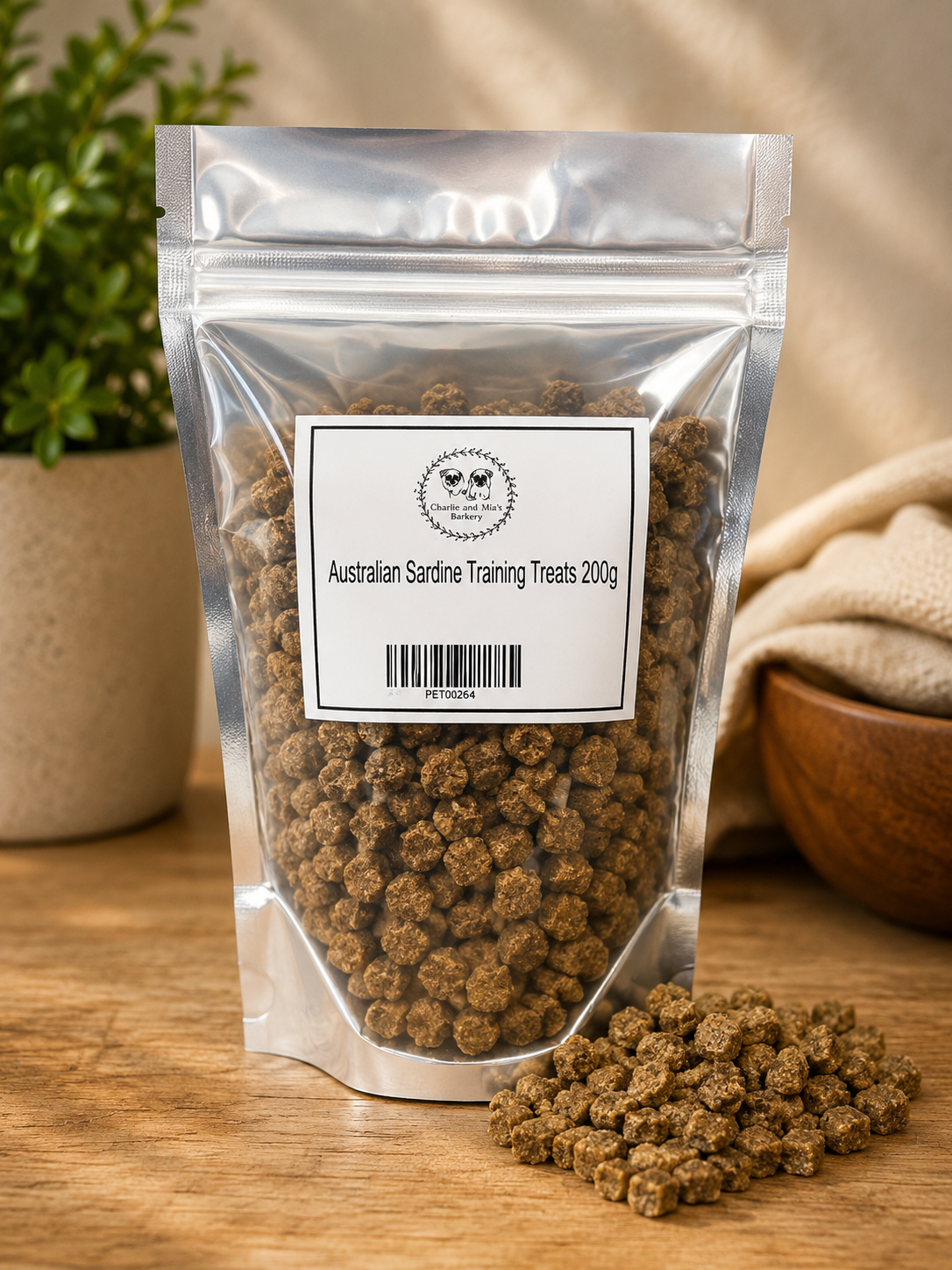 Australian Sardine Training Treats 200g - Premium Natural Dog Training Rewards