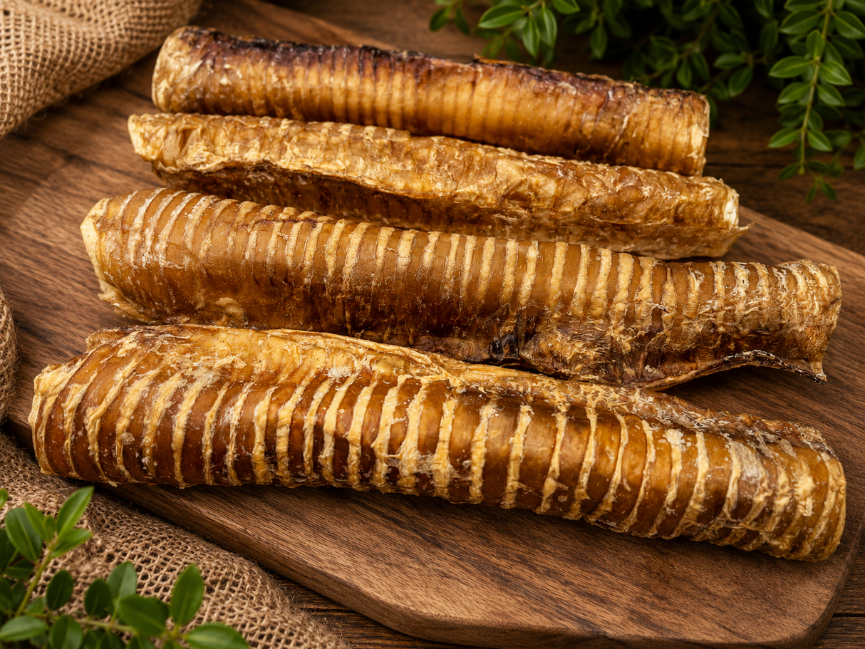 Beef Oesophagus Dog Chews – Natural Long Lasting Treat