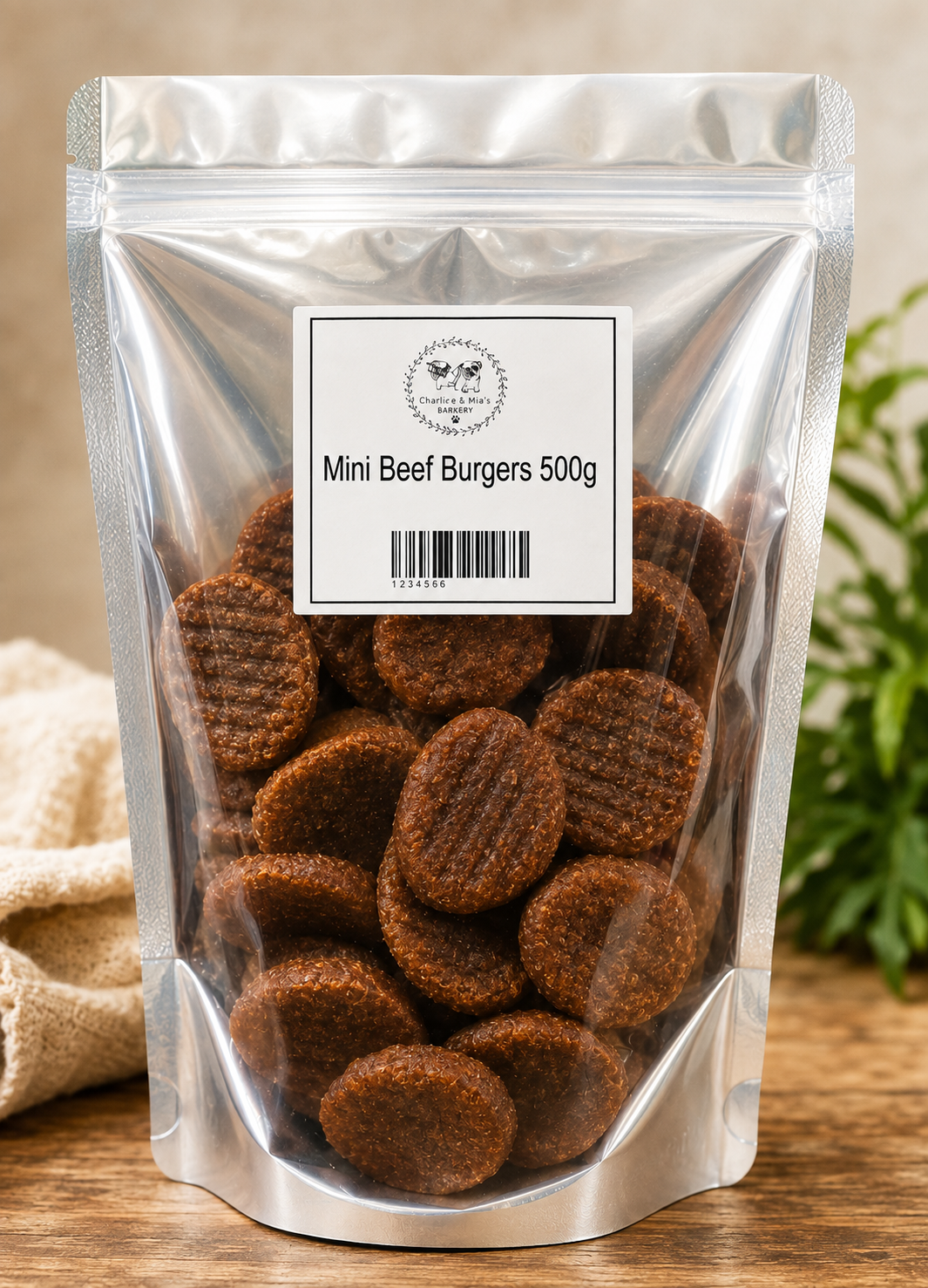 Mini Beef Burgers - Premium Australian Natural Dog Treats