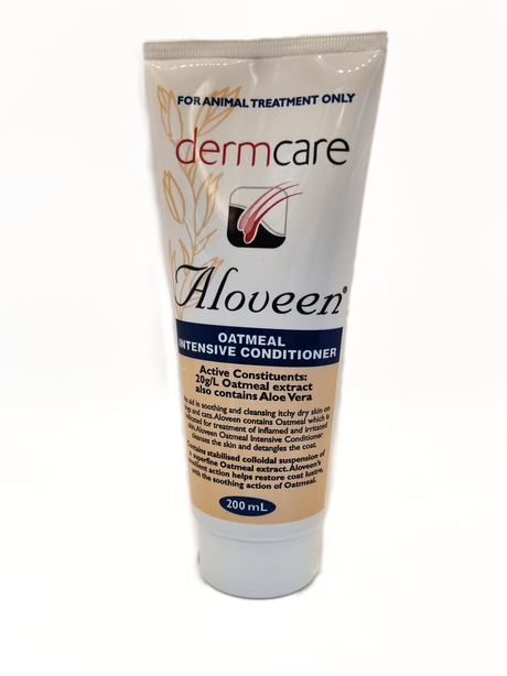 Dermcare Aloveen Intensive Oatmeal Dog Shampoo and Conditioner
