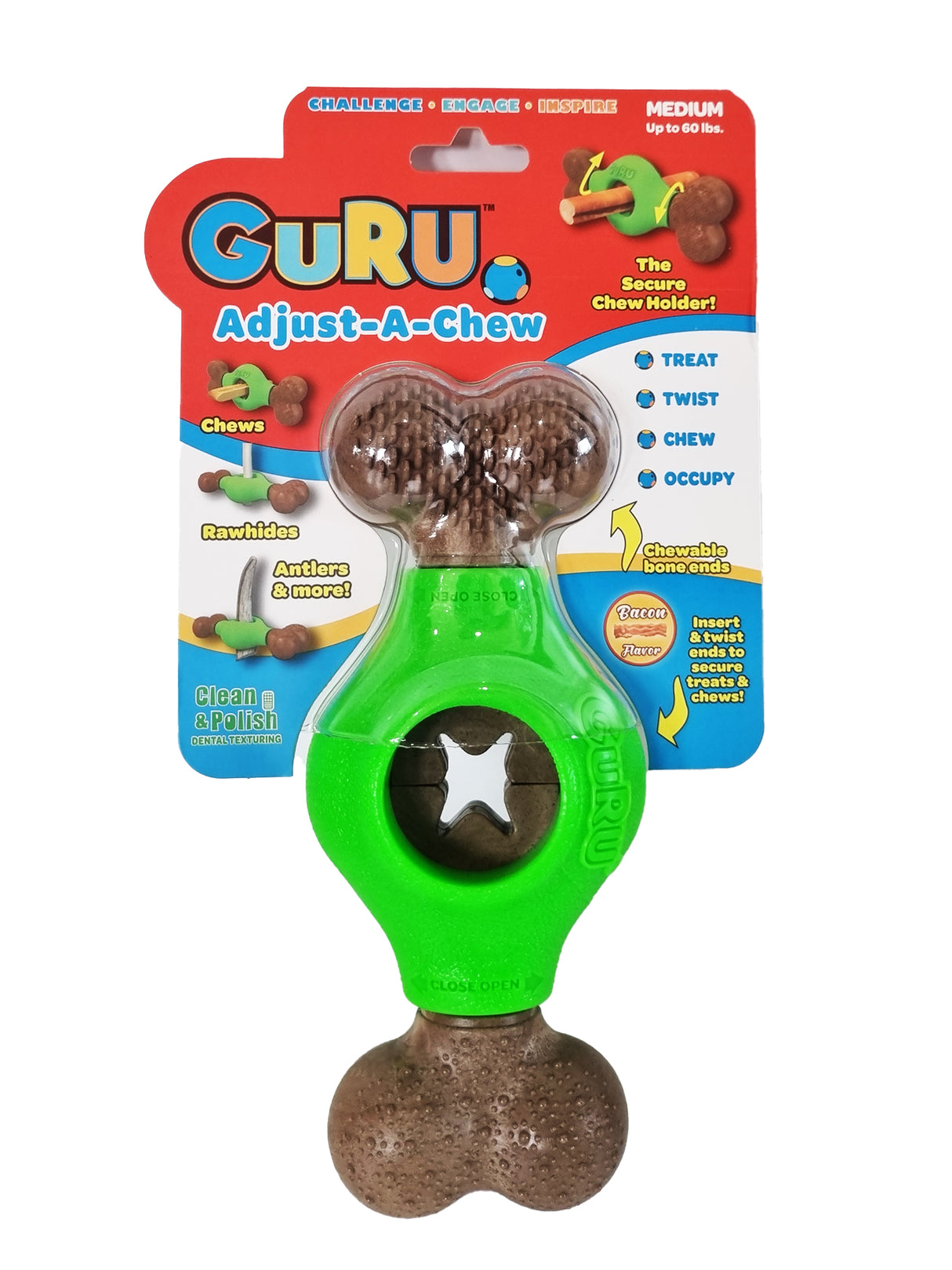 GURU Adjust-A-Chew Dog Toy