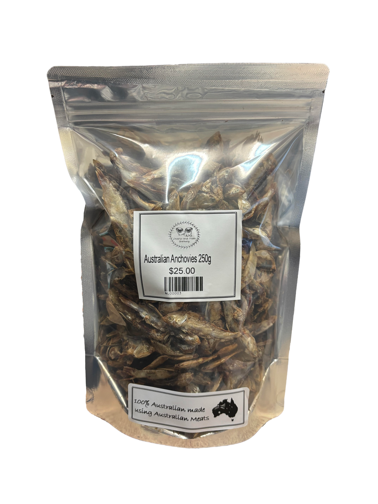 Australian Anchovies Dog Treats - Australian Made Preservative-Free