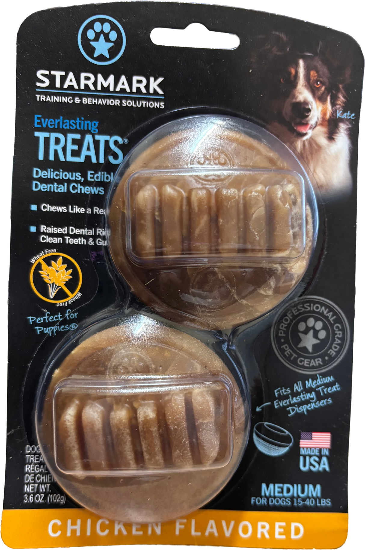 Starmark Everlasting Treat Sprocket Refills - Premium Long-Lasting Dental Chews