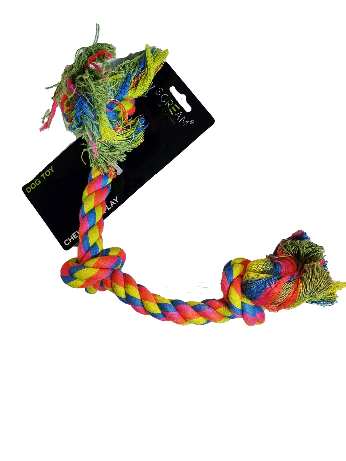 SCREAM Knot Rope Toy