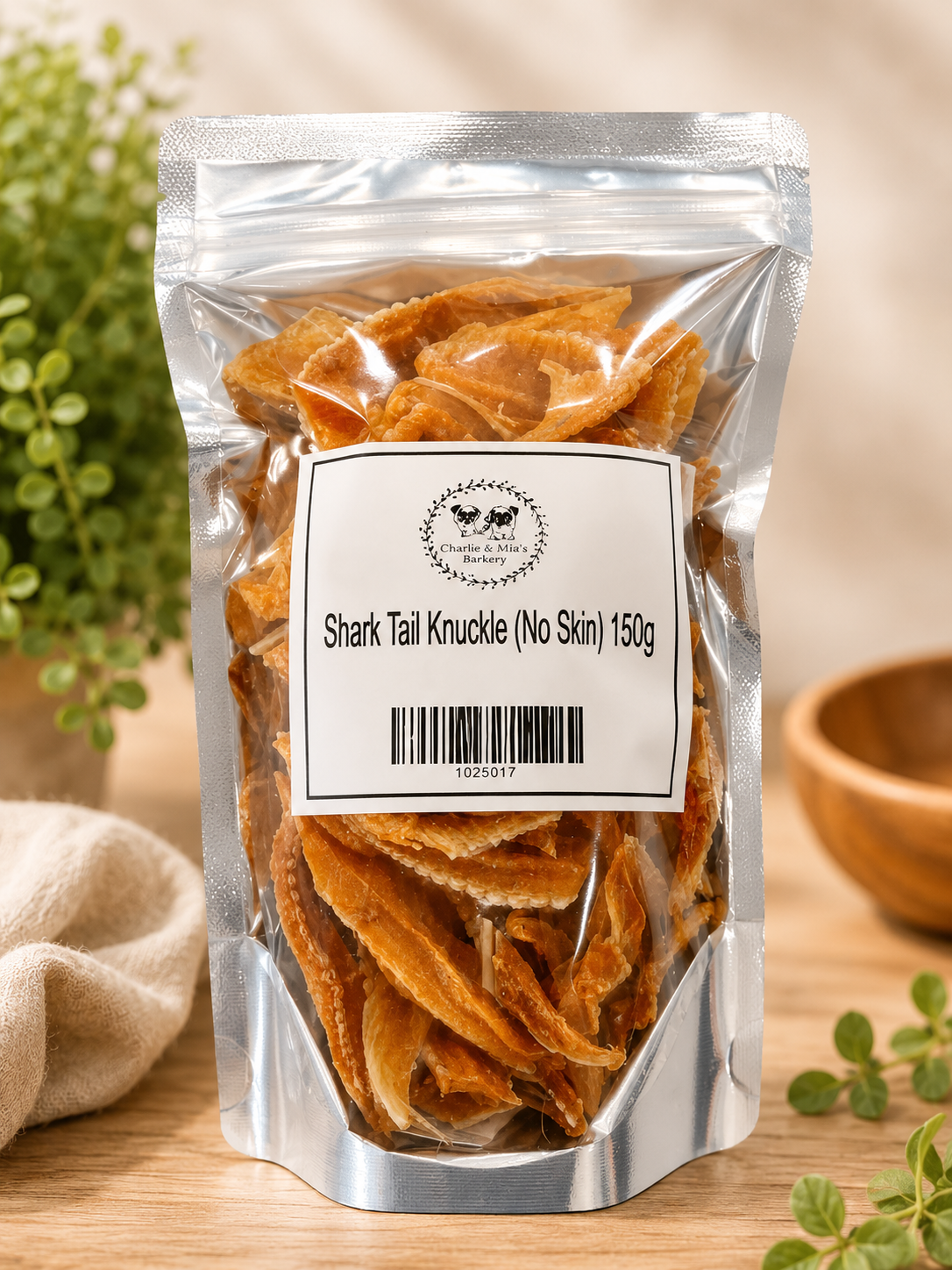 Natural Shark Tail Knuckle Dog Treats - Australian Made Preservative-Free