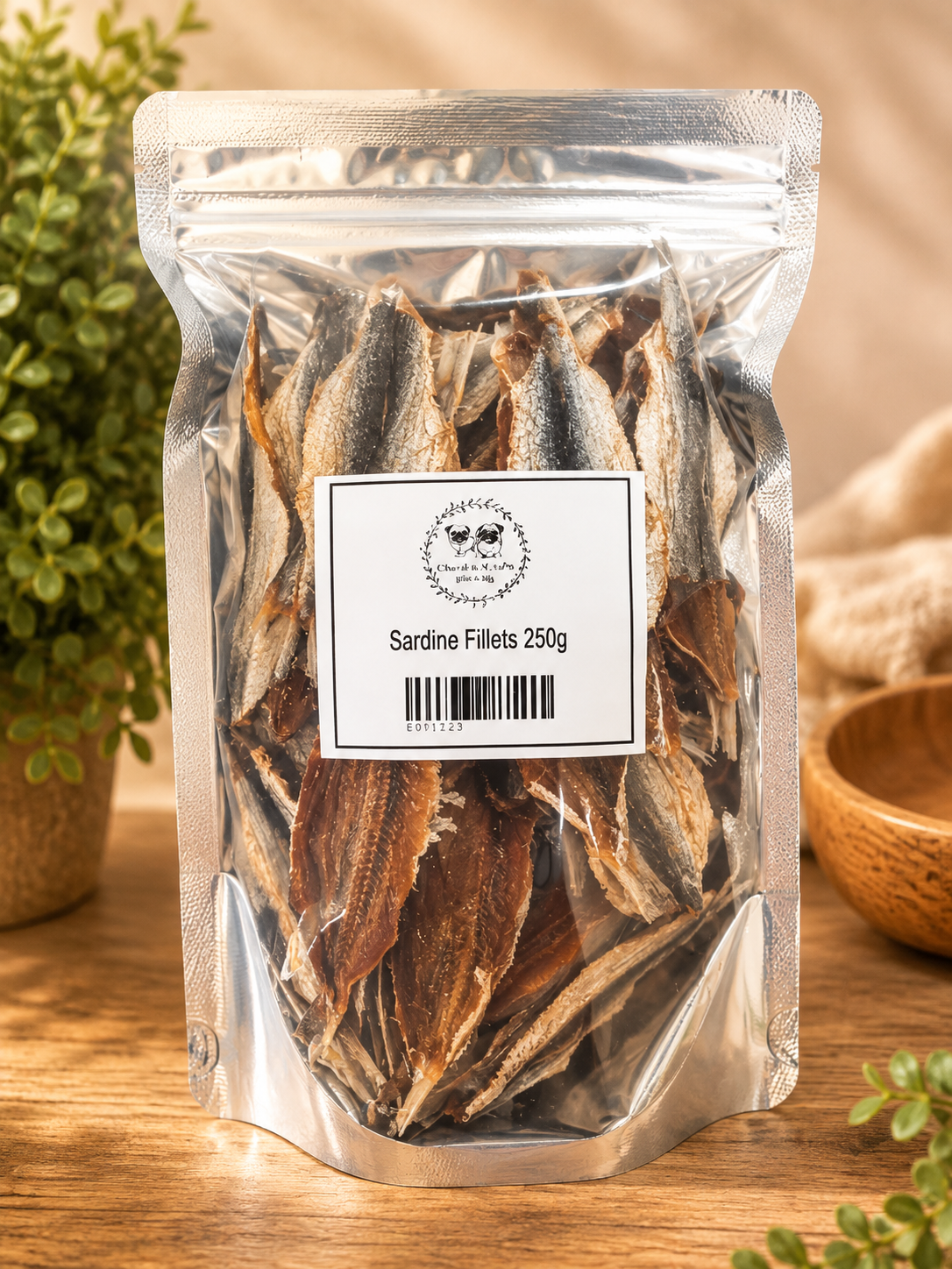Dehydrated Australian Sardine Fillets - Premium Omega-3 Rich Dog Treats
