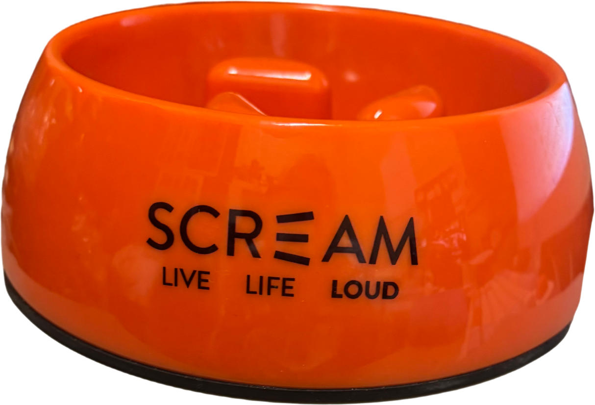 Scream Slow Feeder Bowl Large (750ml) - Premium Interactive Feeding Solution