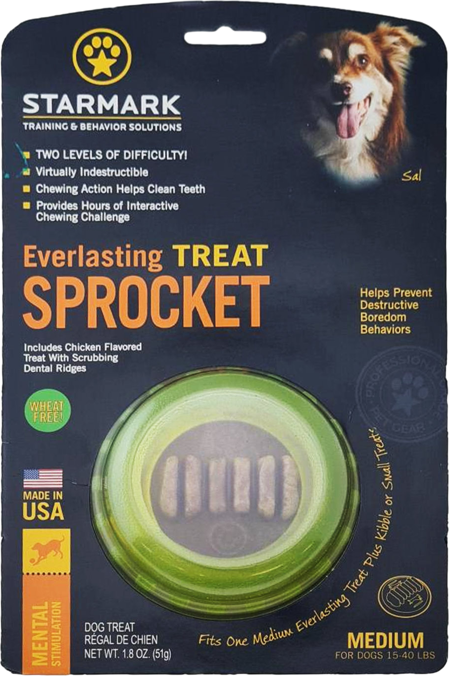 Starmark Everlasting Treat Sprocket - Premium Interactive Dog Toy