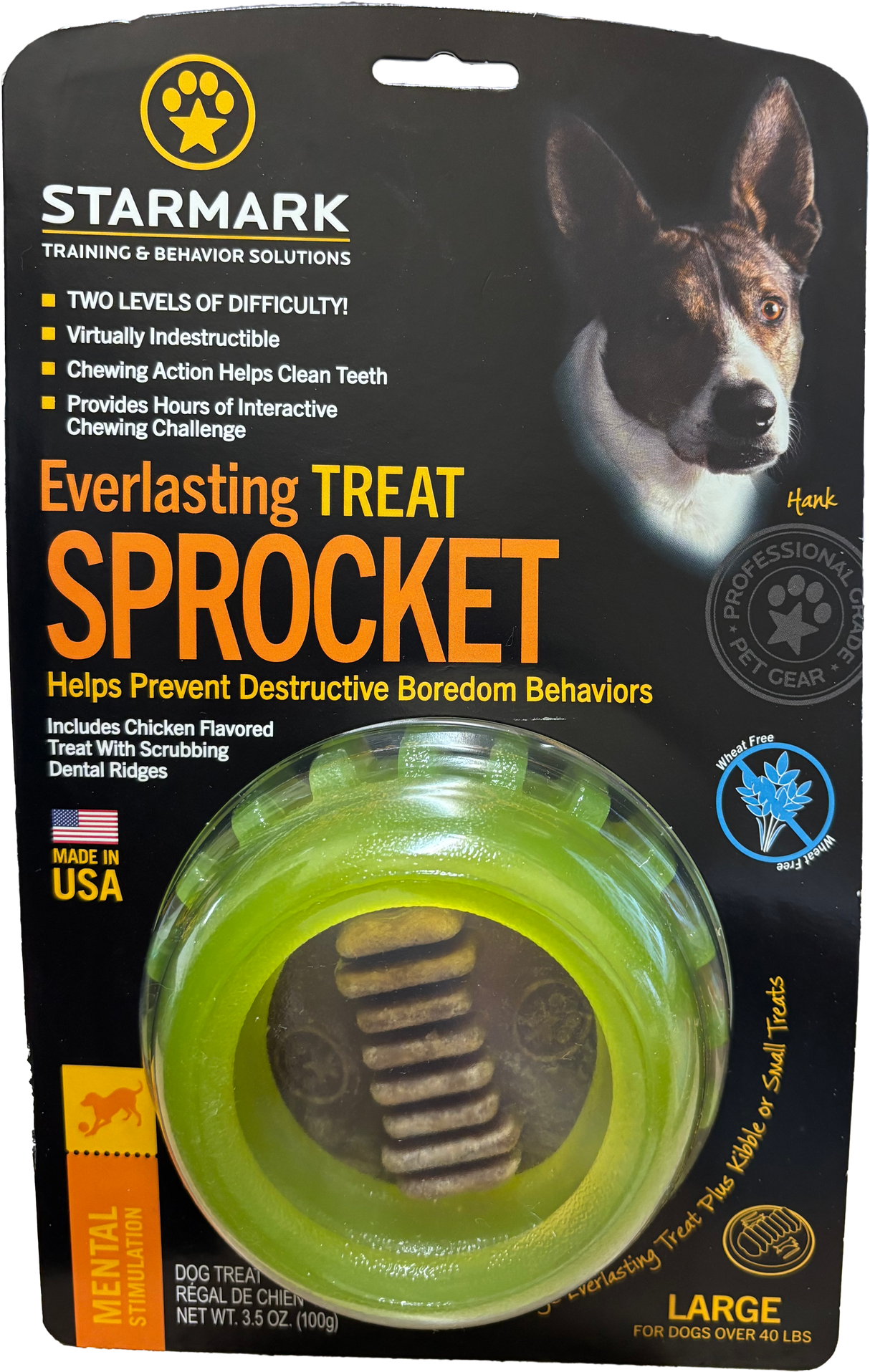 Starmark Everlasting Treat Sprocket - Large