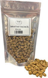 Sardine & Pumpkin Training Treats - Premium Australian Natural Dog Training Rewards