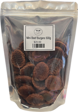 Mini Beef Burgers - Premium Australian Natural Dog Treats