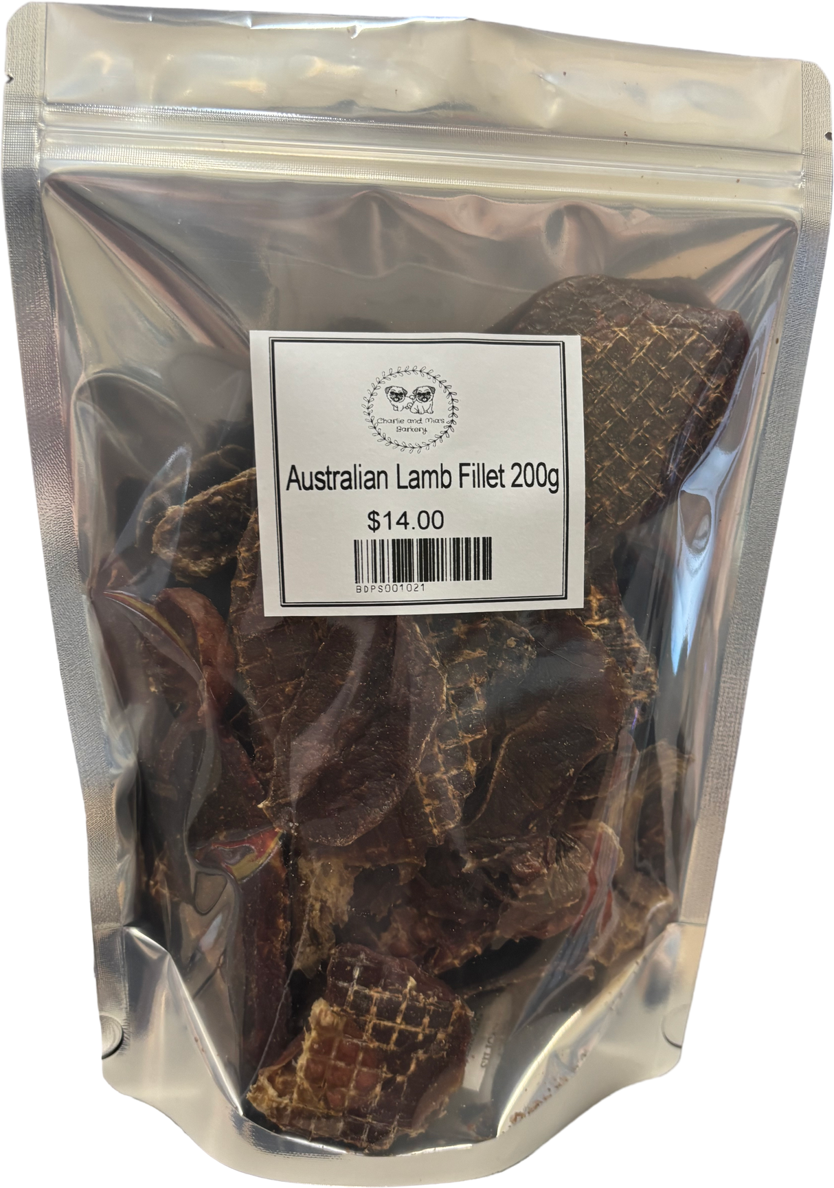 Australian Lamb Fillet Jerky - Premium Natural Dog Chews